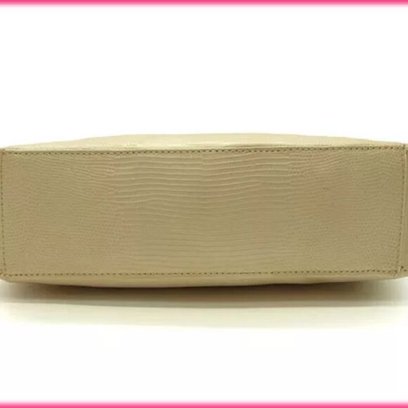 Kate Spade Shoulder bag Logo White Gold Woman Authentic - Picture 3 of 5